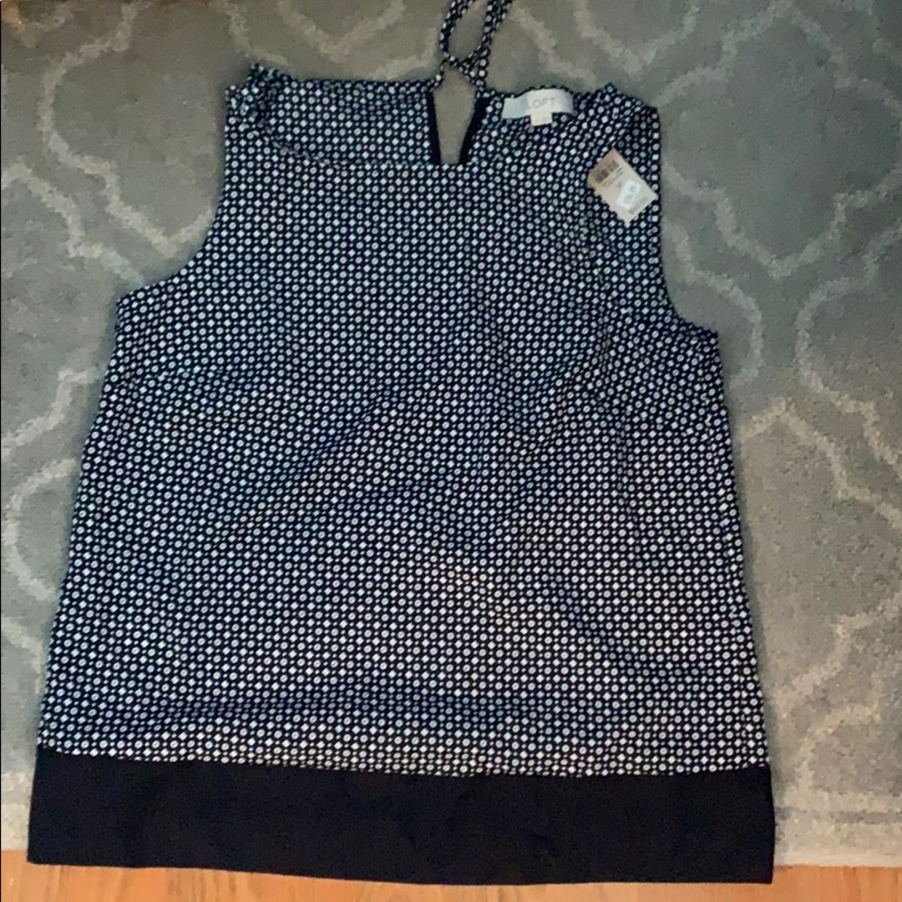 NWT Ann Taylor LOFT  blouse small petite sp